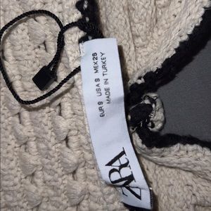 Zara knit crop top 🧶✨✨